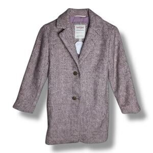 Girls' Faux Wool Jacket - Cat & Jack™ Mauve M